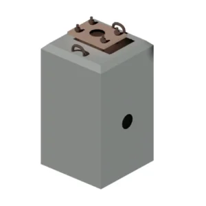 قواعد اعمدة انارة خرسانية